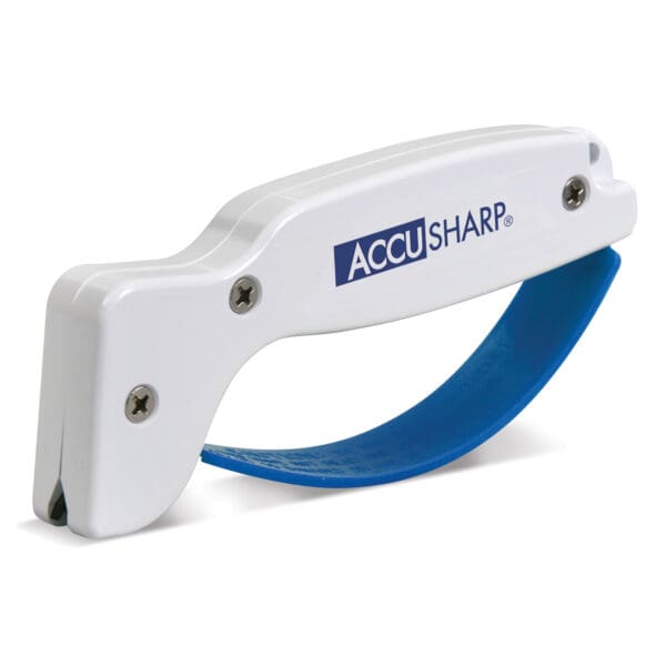 AccuSharp Knife Sharpener - White, Easy-to-Use and Efficient