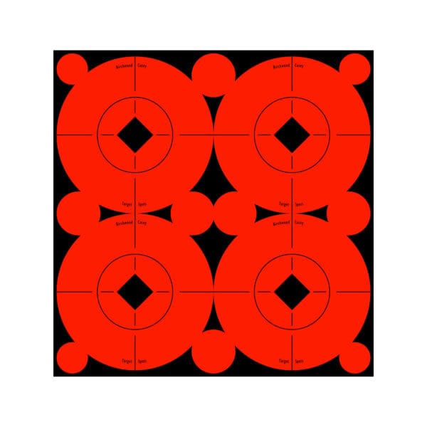 3-Inch Bullseye Adhesive Target Spots, Pack of 40