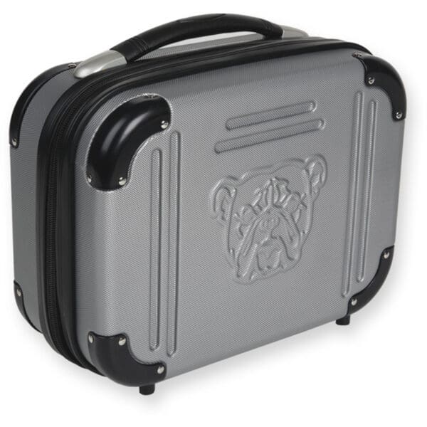 Gray Bulldog Molded Double Pistol Case 9x12" - Protective Handgun Storage