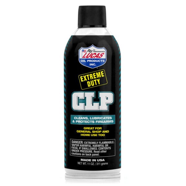 LUCAS EXT Duty CLP Aerosol 11oz: Heavy-Duty Gun Cleaner & Lubricant