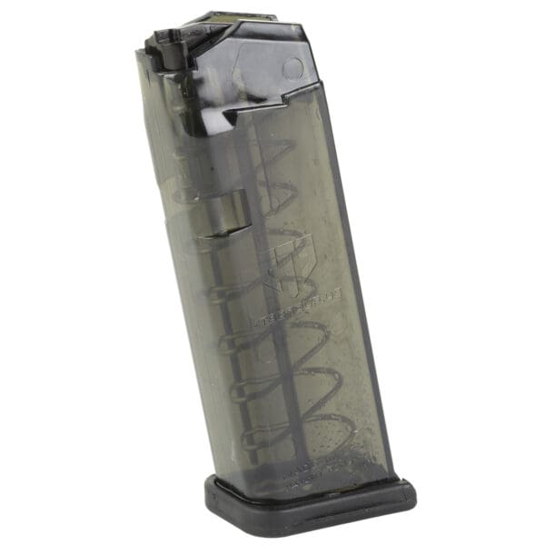 Elite Tactical Systems (ETS) Glock 19/26 9mm 10-Round Clear Smoked Magazine