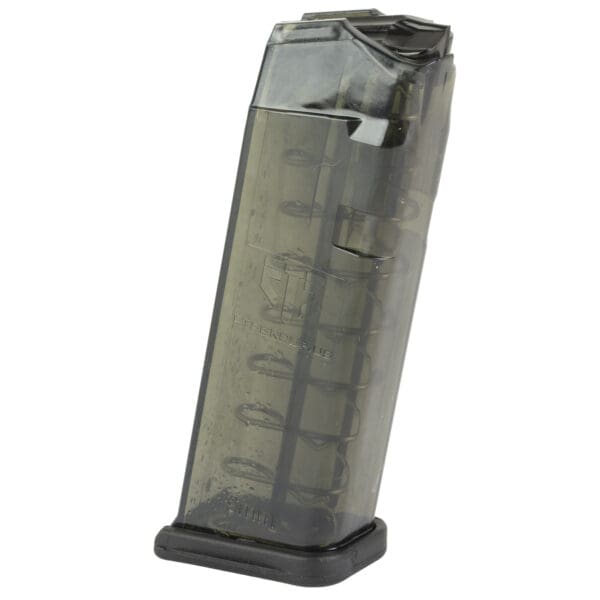 Elite Tactical Systems (ETS) Glock 19/26 9mm 10-Round Clear Smoked Magazine - Image 2