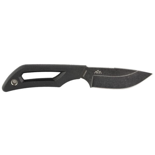 OD Edge Pivot Drop-Point Knife with Sheath - Black - Image 3