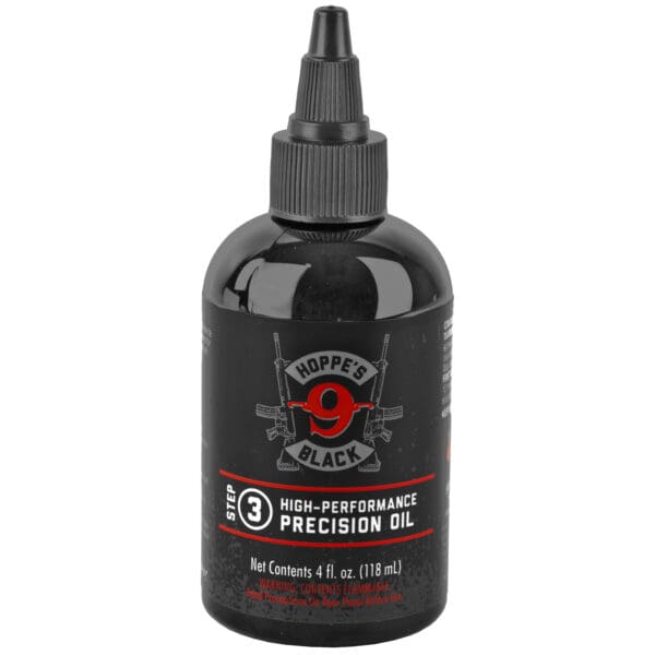 Hoppes Black Lube 4oz Bottle for Firearms Maintenance