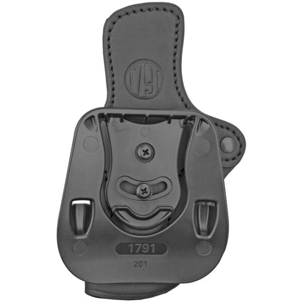 1791 Optima Ready Paddle Holster Size 2.4 Stealth Black Right Hand - Image 2