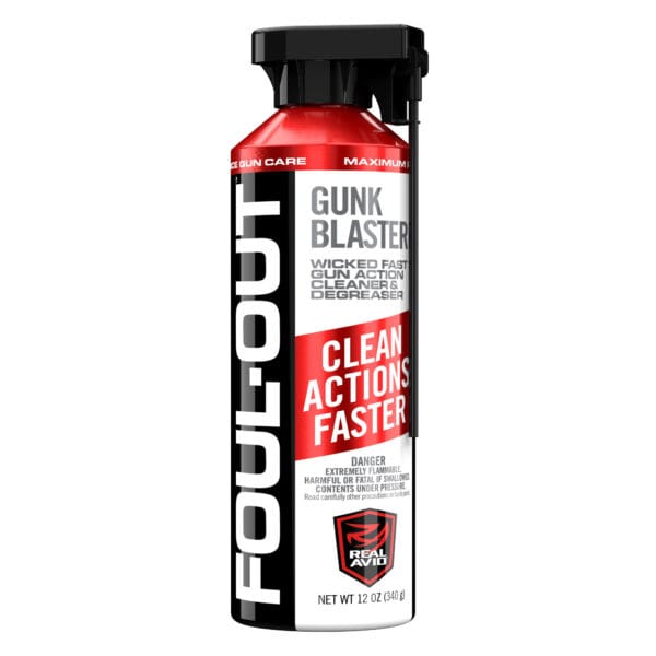 Real Avid Foul Out Blaster 12oz: Gun Cleaner and Degreaser