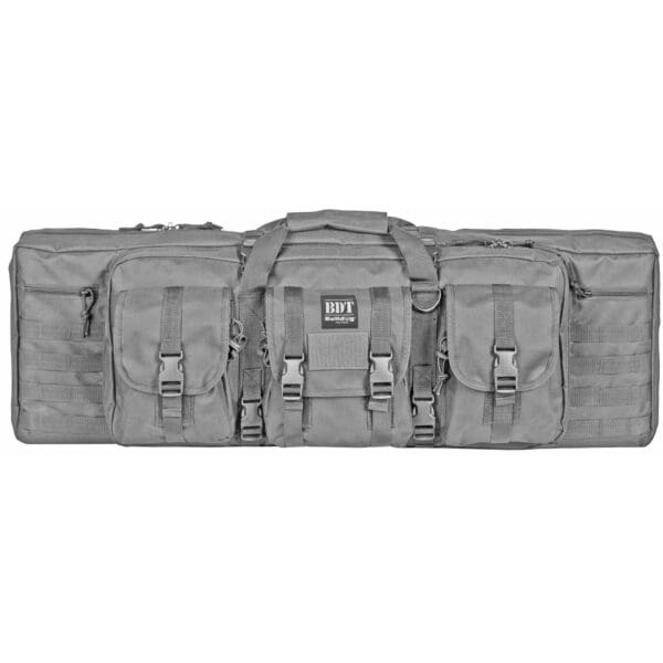 Bulldog DLX Tactical Single Rifle Case 36" Gray