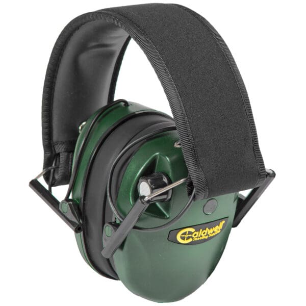 Caldwell Low-Profile Electronic Shooting Earmuff for Hearing Protection