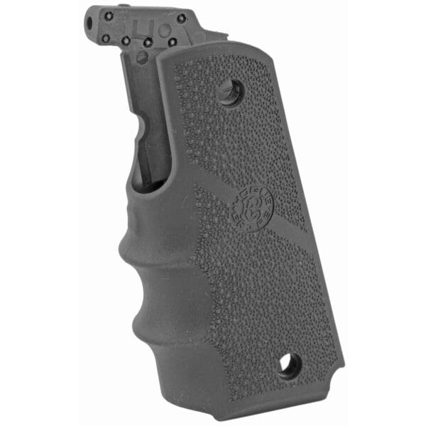 Hogue LE Grip Govt Rubber Black - Enhanced Comfort and Control