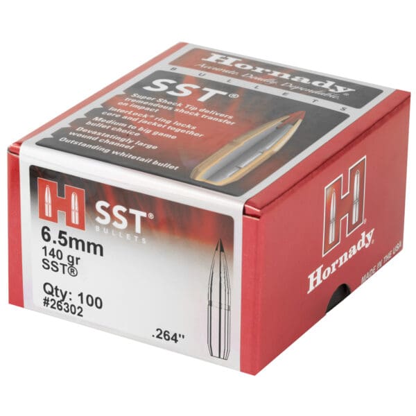 Hornady SST 6.5mm .264 140gr Bullets 100 Count Pack - Image 3