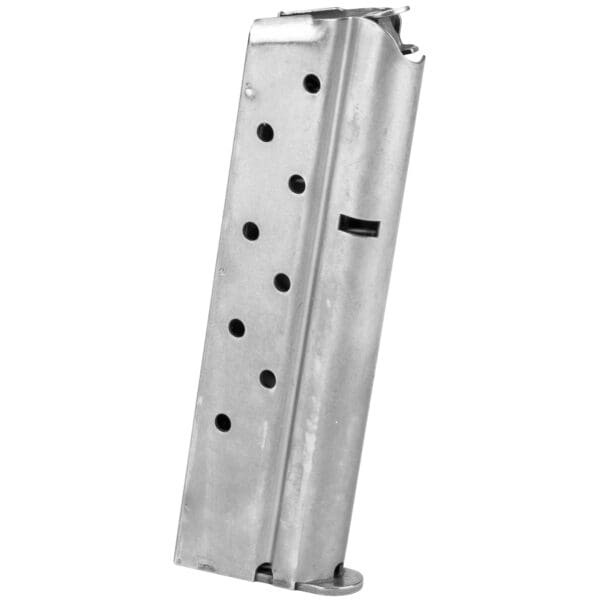 Stainless 9mm Mag Colt GVT/GC/CC 9rd Magazine - Image 2