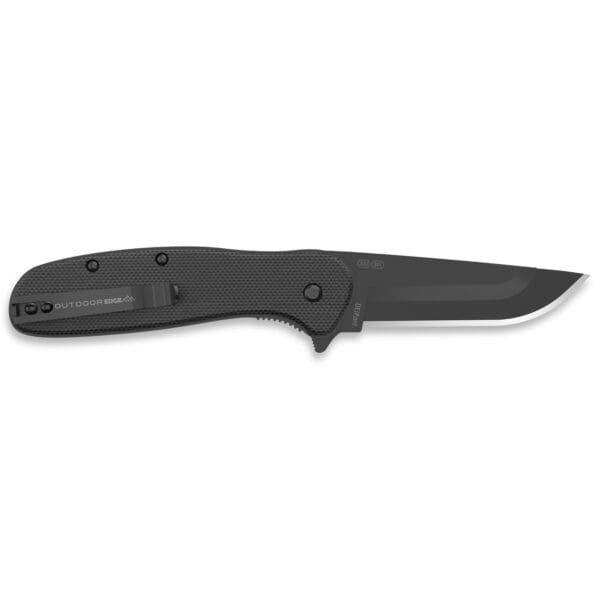 OD Edge Razor VX2 G10 Spring Assisted Black Pocket Knife - Image 2