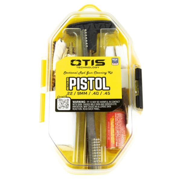 OTIS Multi Cal Pistol Cleaning Kit - Complete Gun Maintenance Set