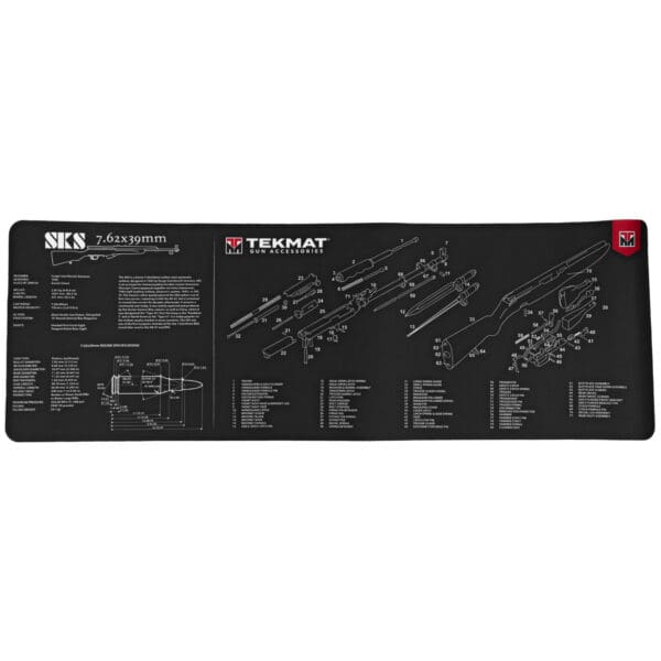 TEKMAT SKS Rifle Mat - Durable Gun Cleaning and Maintenance Pad