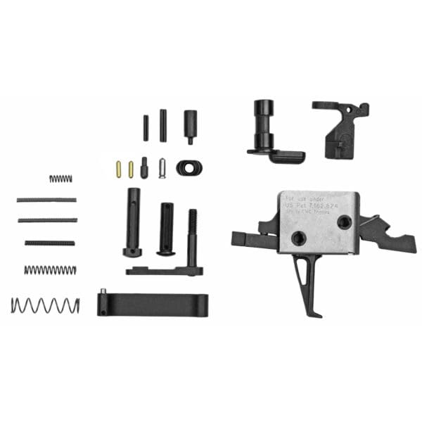 CMC AR-15 Lower Parts Kit with Flat Trigger