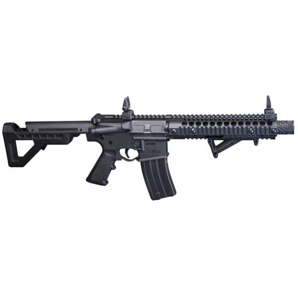 Crosman DPMS SBR Full Auto BB Rifle - Rapid Fire Air Gun