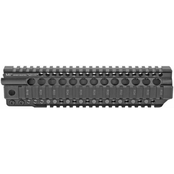 Midwest 10" Quad Rail Handguard for Tactical Rifles - Image 3