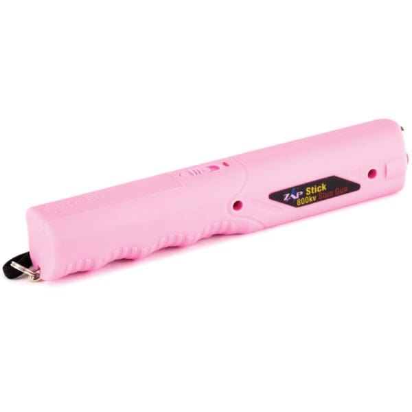 Pink 800,000 Volt PS Zap Stun Stick/Light