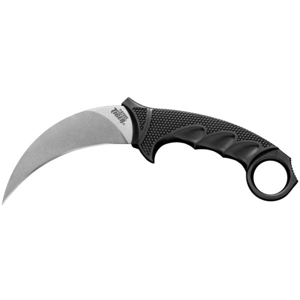 Cold Steel Steel Tiger 8.75" Black Handle Fixed Blade Knife