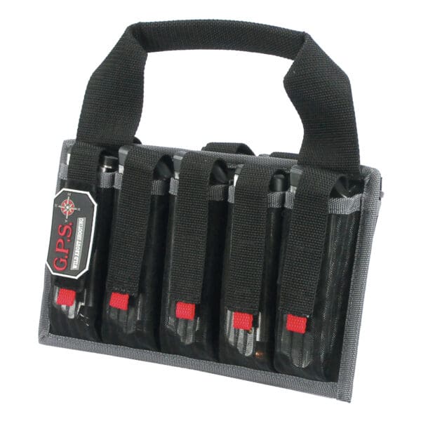 GPS Pistol 10-Magazine Tote Black: Compact and Secure Storage