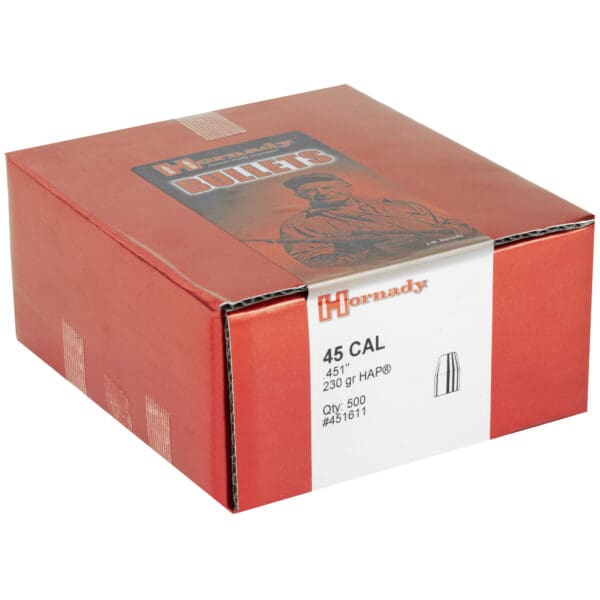 Hornady HAP 45 Cal .451 230gr 500ct Bullets Pack - Image 2