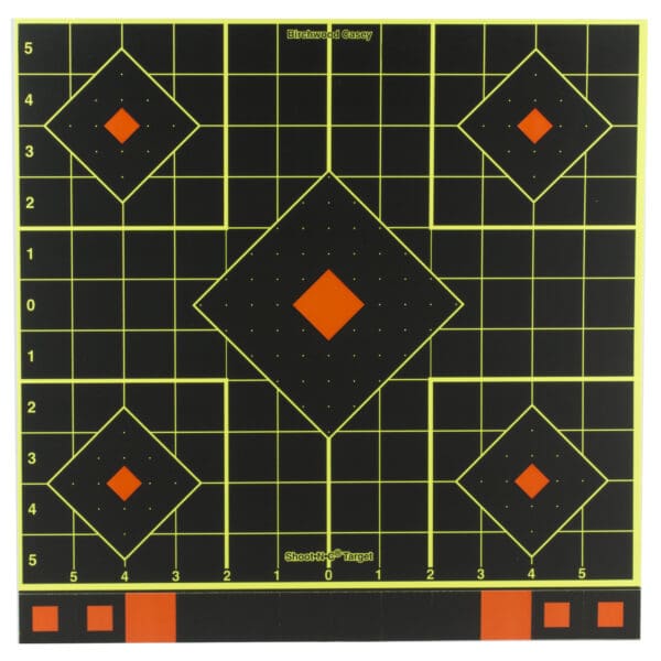 Birchwood Casey Shoot-N-C 12" Sight-In Target, 5-Pack