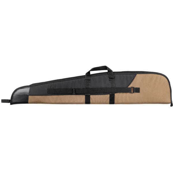 Bulldog Superior Rifle Case Black/Tan 44" - Heavy-Duty Protection