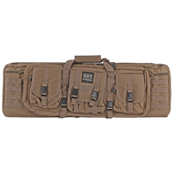 Bulldog Tact Double Rifle 37" Tan Tactical Gun Case