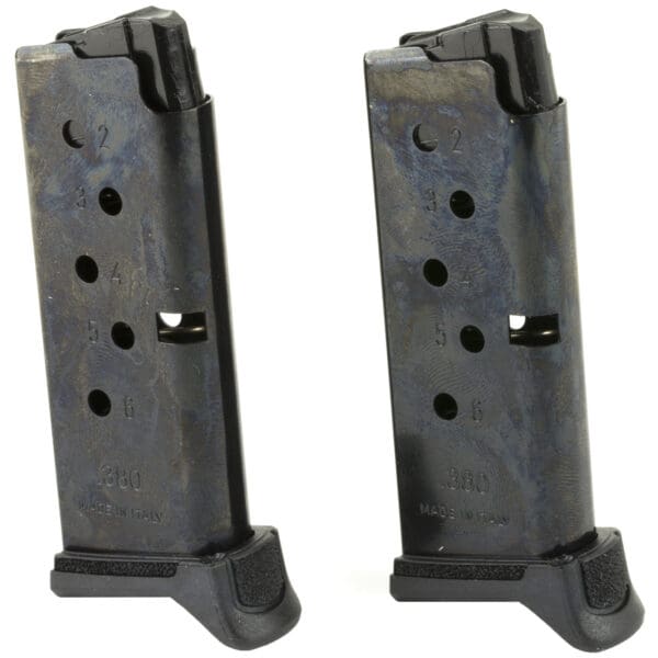 Ruger LCP II 380ACP Magazine 6-Round 2-Pack - Image 2