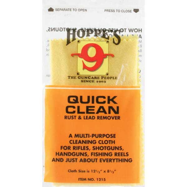 Hoppes Rust and Lead Remover Cloth - Single Pack for Gun Cleaning