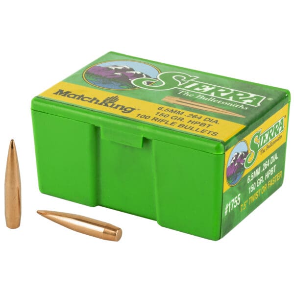 Sierra MatchKing .264 150gr 100ct Bullets Pack