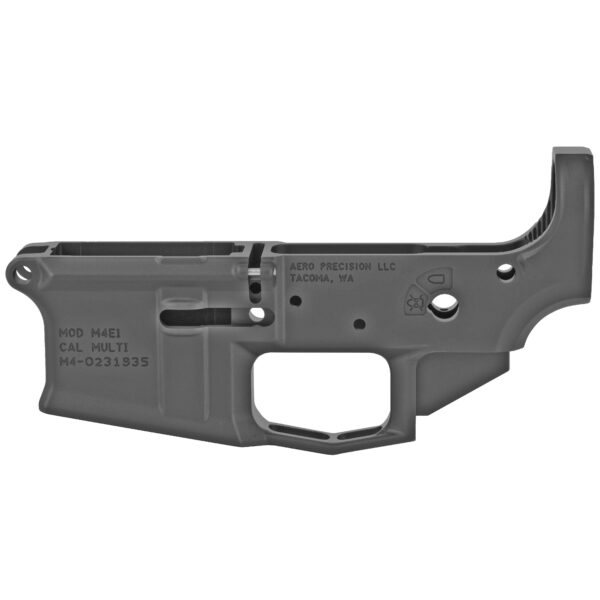 Aero M4E1 Stripped Lower Black: High-Quality AR-15 Component