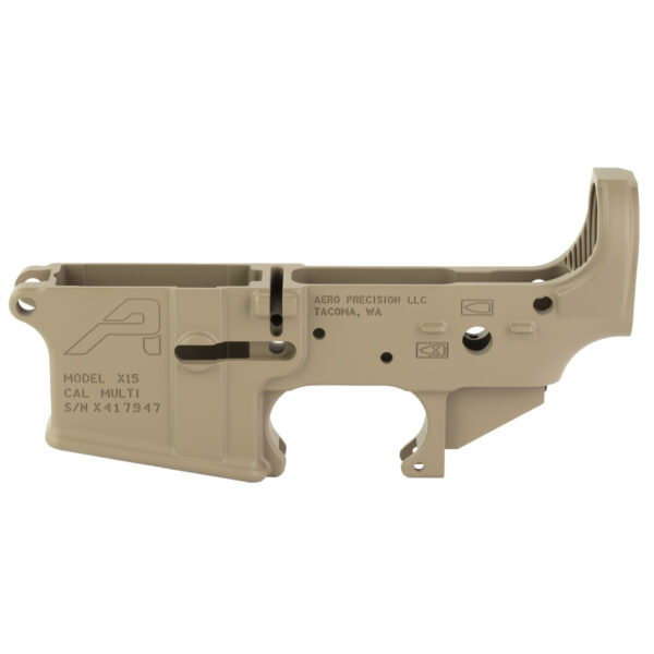 Aero AR15 Stripped Lower Gen 2 FDE - Lightweight and Durable