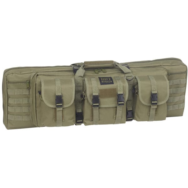 Bulldog Tactical Double Rifle 37" Green Case