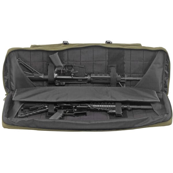 Bulldog Tactical Double Rifle 37" Green Case - Image 2