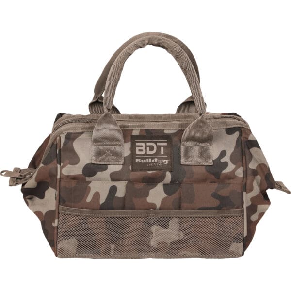 Bulldog Ammo and Accessories Bag in Throwback Camo Design