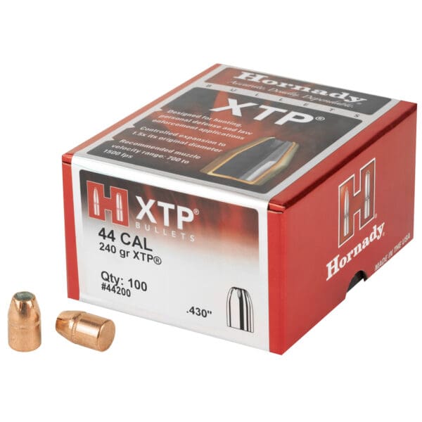 Hornady XTP 44 Cal .430 240gr 100ct Bullets