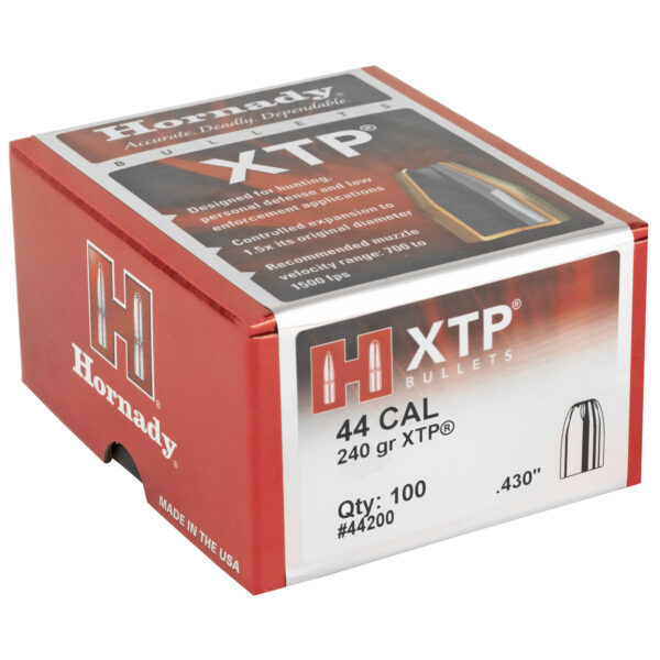 Hornady XTP 44 Cal .430 240gr 100ct Bullets - Image 2