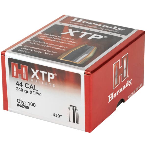 Hornady XTP 44 Cal .430 240gr 100ct Bullets - Image 3