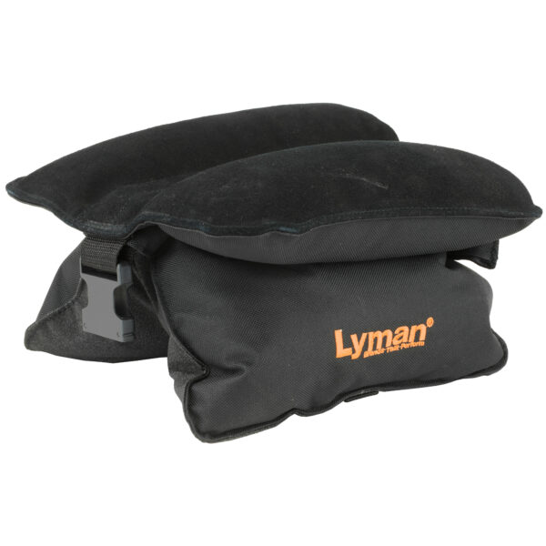 Lyman Match Shooting Bag Filled Black - Durable Rifle Support