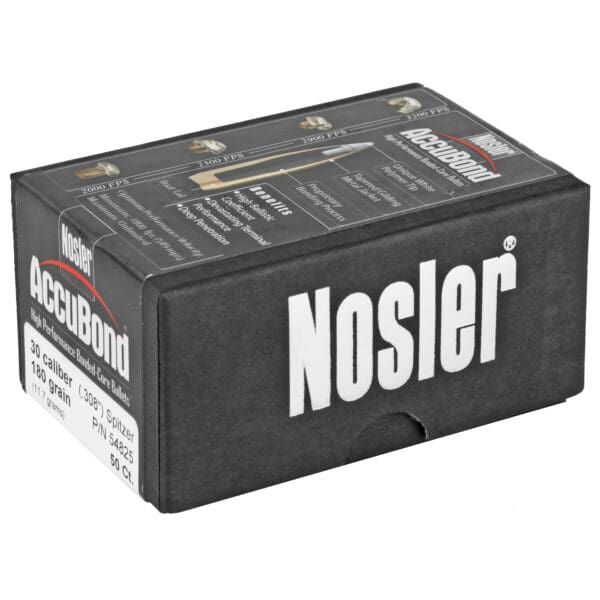 Nosler 30 Cal 180gr AccuBond Bullets - Pack of 50 - Image 2