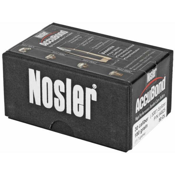 Nosler 30 Cal 180gr AccuBond Bullets - Pack of 50 - Image 3