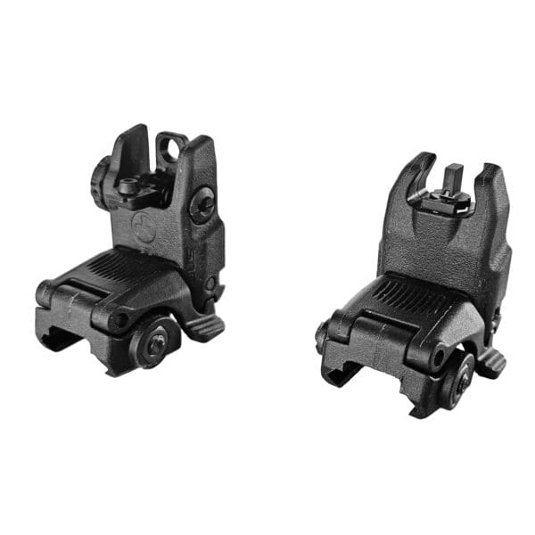 HIVIZ Folding AR Back Up Sight Front/Rear Set