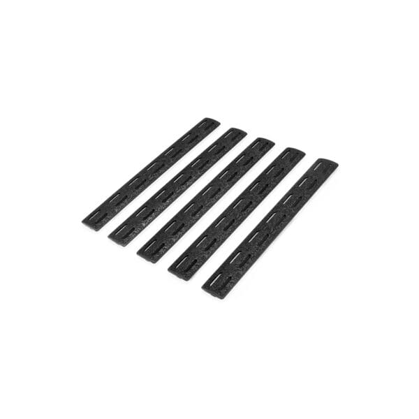 BCM MCMR Rail Panel 5.5" Black - Pack of 5