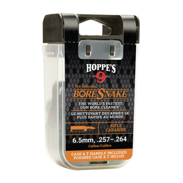 Boresnake Rifle Bore Cleaner for .257/.264 Caliber with Denecessities