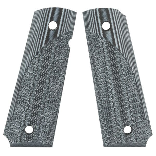 Pachmayr G10 Tactical Grips for 1911 - Gray/Black Checkered