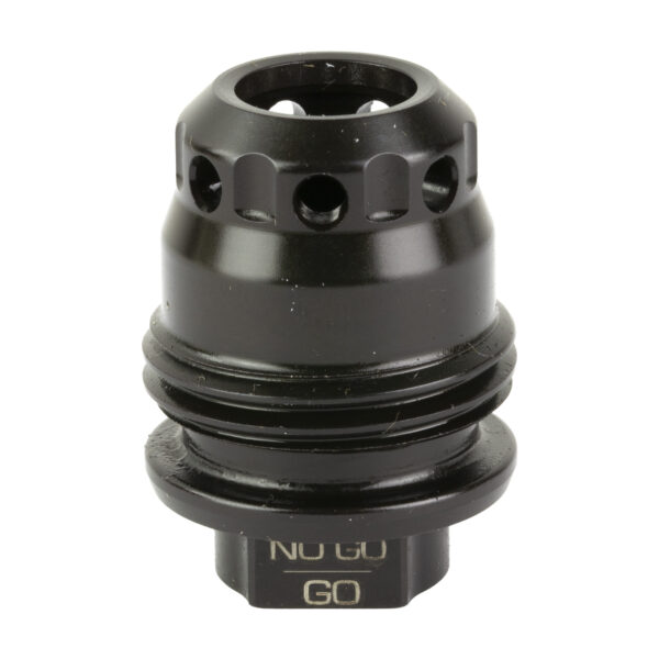 Rugged M2 Brake 1/2x28 Black: Efficient Muzzle Brake for Firearms