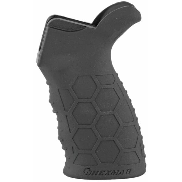 Hexmag Tactical Rubber Grip Black for Enhanced Firearm Control