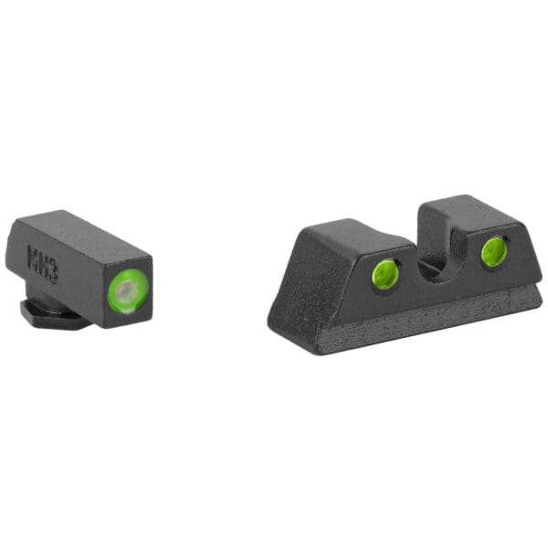 MEPROLT HB Green Front/Rear Sight for Glock 42/43 - Image 2