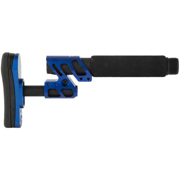 ODIN ZULU Adjustable Stock with Pistol Buffer - Blue - Image 2